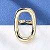 Brass Open Cuff Rings RJEW-Q778-19G-5
