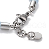 Synthetic Non-magnetic Hematite Rectangle Bracelets BJEW-Q334-05-4