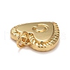 Rack Plating Real 18K Gold Plated Brass Pendants KK-E260-01G-C-3