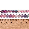 Natural Fluorite Beads Strands G-K345-B02-01A-3