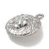 Anti-Tarnish 304 Stainless Steel Pendants STAS-Q334-36P-2