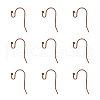 Kissitty Brass Hook Earrings KK-KS0001-08R-NR-1