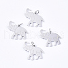 Non-Tarnish 201 Stainless Steel Pendants STAS-T046-JN267-1-1
