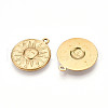 304 Stainless Steel Pendants STAS-N109-56G-2