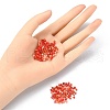 Opaque & Transparent Inside Colours Glass Seed Beads SEED-YW0002-17B-5