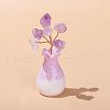 Mother's Day Natural Amethyst Chips Tree Decorations PW-WGDBDBD-01-1