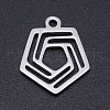 201 Stainless Steel Charms STAS-N090-JN793-2-1