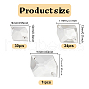 GOMAKERER 72Pcs 3 Style Irregular Rhombus Glass Sew On Rhinestone GLAA-GO0001-14-2