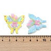 Opaque Resin Enamel Cabochons CRES-D308-03-4