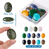 Fashewelry 14Pcs 14 Style Mixed Gemstone Cabochons G-FW0001-06-17