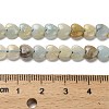 Natural Flower Amazonite Beads Strands G-P575-C07-6mm-5