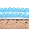 Imitation Jade Glass Beads Strands GLAA-T032-J10mm-04-4