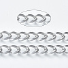 Tarnish Resistant 304 Stainless Steel Curb Chains CHS-S001-11A-P-2