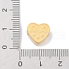 Mother's Day 304 Stainless Steel European Beads STAS-K286-04J-G-3