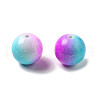 Baking Paint Opaque Acrylic Beads OACR-H049-02B-1