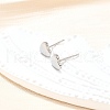 Tarnish Resistant 304 Stainless Steel Ear Studs STAS-I071-17P-3