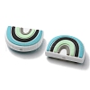 6Pcs Food Grade Eco-Friendly Silicone Focal Beads SIL-YW0001-04B-2