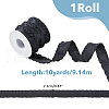 FIBLOOM 10 Yards Polyester Pleated Edged Ribbon for Clothing Decoration DIY-FI0001-13A-9