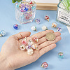 48Pcs 12 Styles Transparent Glass Globe Pendants GLAA-TA0001-30-5