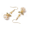Angel Handmade Glass Seed Beads Dangle Earrings for Women EJEW-MZ00395-06-4