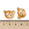 Translucent Resin Animal Decoden Cabochons RESI-M040-03-3