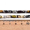 Natural Yellow Turquoise(Jasper) Beads Strands G-N346-01A-15-5