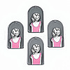 Transparent Acrylic Pendants KY-T022-01-1