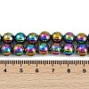 Electroplated Synthetic Magnetic Hematite Beads Strands G-G174-L01-02-4