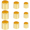SUNNYCLUE Brass Tube Crimp Beads KK-SC0005-41-1