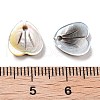 Natural Black Shell Carved Pendants SSHEL-D084-05A-3