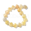 Natural Topaz Jade Beads Strands G-K357-C01-01-3