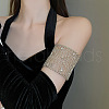 Alloy Upper Arm Open Cuff Bangles WG9CF3D-20-1
