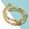 Natural Topaz Jade Beads Strands G-G085-A12-01-2
