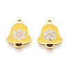 304 Stainless Steel Enamel Charms STAS-T065-58G-01-1