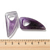 Natural Amethyst Pendants G-M417-03E-3