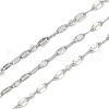 Brass Dapped Chains AJEW-Q153-02P-17-1