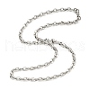 201 Stainless Steel Cable Chains Necklace STAS-Z056-07P-1