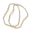 Electroplate Glass Beads Strands GLAA-P068-PL01-2