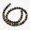 Natural Tiger Eye Beads Strands G-N0224-02-4mm-2