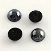 Pearlized Plated Opaque Glass Cabochons PORC-S801-3mm-12-1