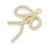 Alloy Rhinestone Pendants PALLOY-R151-51G-2
