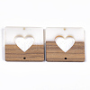 Resin & Walnut Wood Links connectors RESI-S367-01-2