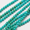 Imported Synthetic Turquoise Bead Strands X-G-A130-3mm-L05-1-2