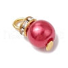 30Pcs 6 Colors ABS Plastic Imitation Pearl Pendants PALLOY-JF03299-4