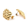 304 Stainless Steel Stud Earrings for Women EJEW-E291-09G-2