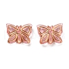 Plating Transparent Acrylic Beads OACR-B013-26C-2