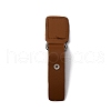 PU Imitation Leather Sew on Toggle Buckles FIND-WH0114-35B-2