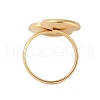 304 Stainless Steel Open Cuff Ring Findings STAS-E124-05M-G-2
