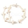 Natural Baroque Keshi Pearl Beads Strands PEAR-B004-06B-01A-4