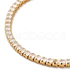 Clear Cubic Zirconia Tennis Bracelet BJEW-M301-01G-2